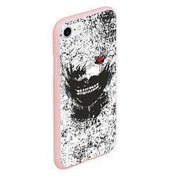 Чехол iPhone 7/8 матовый Kaneki Ken: Tokyo Ghoul, цвет: 3D-светло-розовый — фото 2