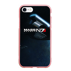 Чехол iPhone 7/8 матовый Mass Effect N7, цвет: 3D-баблгам