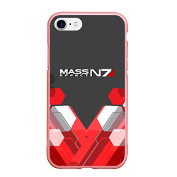 Чехол iPhone 7/8 матовый Mass Effect: N7 Soldier, цвет: 3D-баблгам
