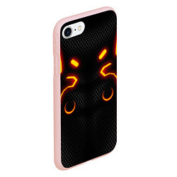 Чехол iPhone 7/8 матовый Fortnite Omega, цвет: 3D-светло-розовый — фото 2