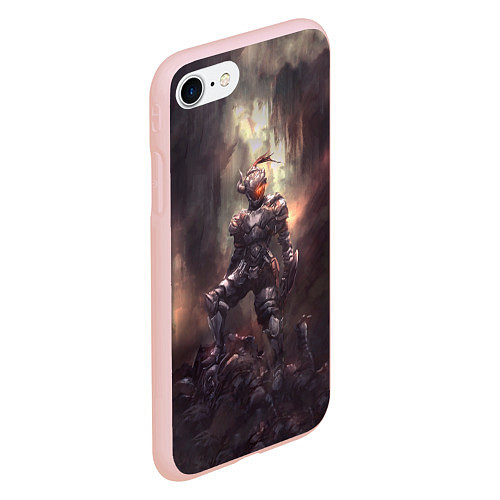 Чехол iPhone 7/8 матовый Goblin Slayer darkness knight / 3D-Светло-розовый – фото 2