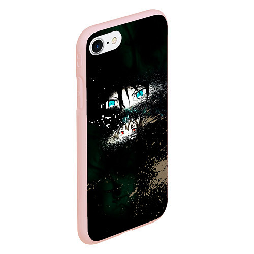 Чехол iPhone 7/8 матовый Бездомный Бог / 3D-Светло-розовый – фото 2