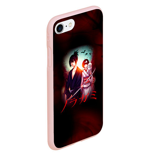 Чехол iPhone 7/8 матовый Бездомный Бог / 3D-Светло-розовый – фото 2