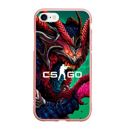 Чехол iPhone 7/8 матовый CS GO hyper beast skin