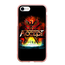 Чехол iPhone 7/8 матовый Accept: Flame Eagle