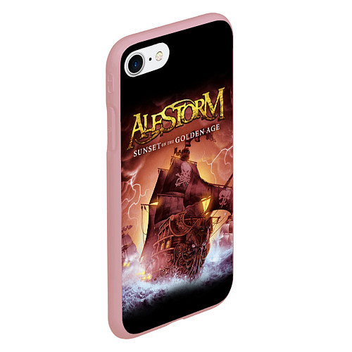 Чехол iPhone 7/8 матовый Alestorm: Golden Ship / 3D-Баблгам – фото 2