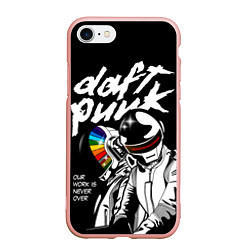 Чехол iPhone 7/8 матовый Daft Punk: Our work is never over