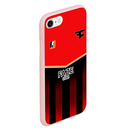 Чехол iPhone 7/8 матовый Cs:go - Faze The Form 2022 / 3D-Светло-розовый – фото 2