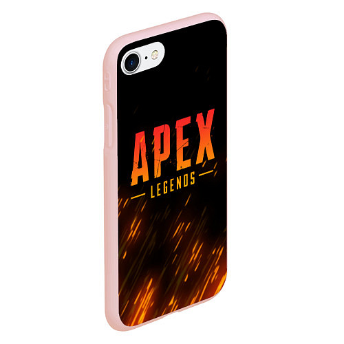 Чехол iPhone 7/8 матовый Apex Legends: Battle Royal / 3D-Светло-розовый – фото 2
