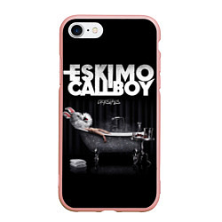 Чехол iPhone 7/8 матовый Eskimo Callboy: Crystalis, цвет: 3D-светло-розовый