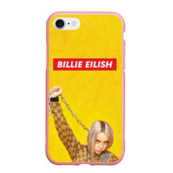 Чехол iPhone 7/8 матовый Billie Eilish, цвет: 3D-баблгам