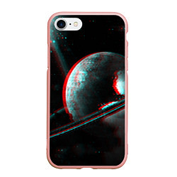 Чехол iPhone 7/8 матовый Cosmos Glitch