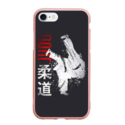 Чехол iPhone 7/8 матовый Judo Warrior