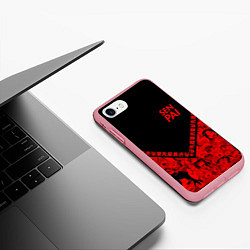 Чехол iPhone 7/8 матовый SENPAI, цвет: 3D-баблгам — фото 2