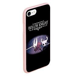 Чехол iPhone 7/8 матовый Hollow Knight, цвет: 3D-светло-розовый — фото 2