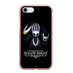 Чехол iPhone 7/8 матовый Hollow Knight, цвет: 3D-светло-розовый