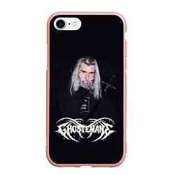 Чехол iPhone 7/8 матовый GHOSTEMANE, цвет: 3D-светло-розовый