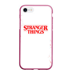 Чехол iPhone 7/8 матовый STRANGER THINGS