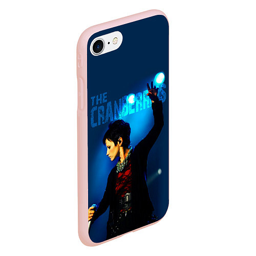 Чехол iPhone 7/8 матовый The Cranberries / 3D-Светло-розовый – фото 2