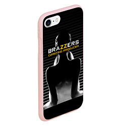 Чехол iPhone 7/8 матовый Brazzers сasting-producer, цвет: 3D-светло-розовый — фото 2