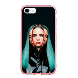 Чехол iPhone 7/8 матовый BILLIE EILISH, цвет: 3D-баблгам