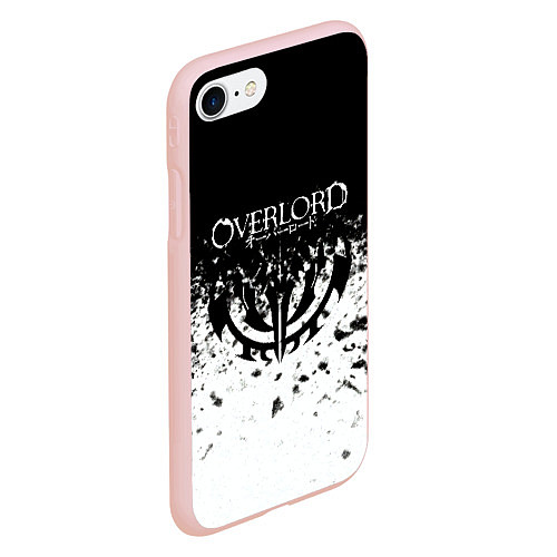 Чехол iPhone 7/8 матовый Overlord / 3D-Светло-розовый – фото 2