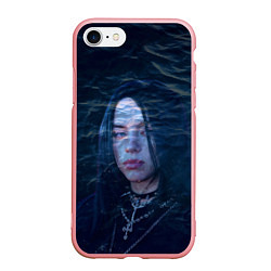 Чехол iPhone 7/8 матовый Billie Eilish: Ocean Eyes, цвет: 3D-баблгам