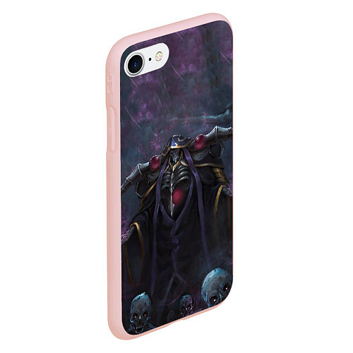 Чехол iPhone 7/8 матовый Overlord / 3D-Светло-розовый – фото 2