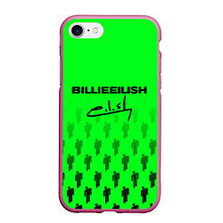 Чехол iPhone 7/8 матовый Billie Eilish: Green Autograph