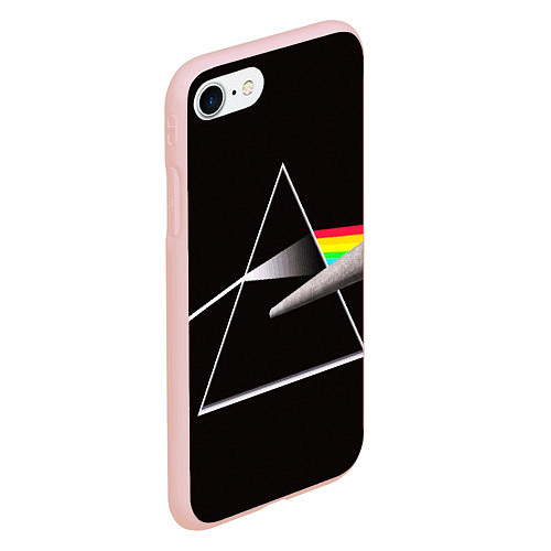 Чехол iPhone 7/8 матовый PINK FLOYD / 3D-Светло-розовый – фото 2