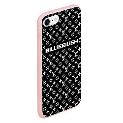 Чехол iPhone 7/8 матовый BILLIE EILISH x LOUIS VUITTON, цвет: 3D-светло-розовый — фото 2