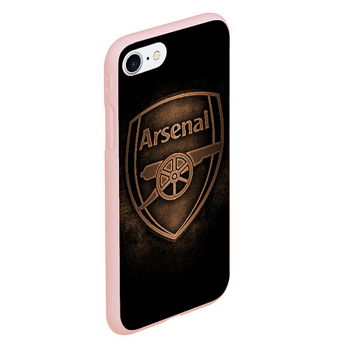 Чехол iPhone 7/8 матовый Arsenal / 3D-Светло-розовый – фото 2