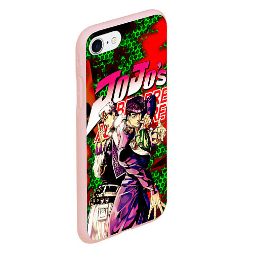 Чехол iPhone 7/8 матовый Jojo / 3D-Светло-розовый – фото 2