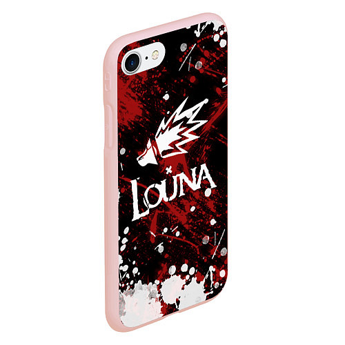 Чехол iPhone 7/8 матовый Louna / 3D-Светло-розовый – фото 2