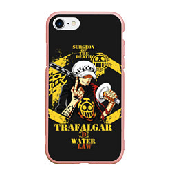 Чехол iPhone 7/8 матовый One Piece Trafalgar Water