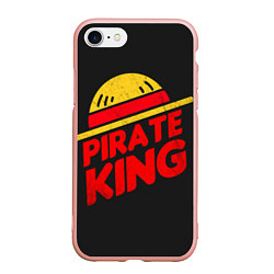 Чехол iPhone 7/8 матовый One Piece Pirate King