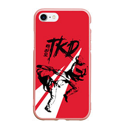 Чехол iPhone 7/8 матовый Taekwondo