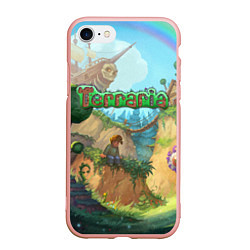 Чехол iPhone 7/8 матовый Terraria