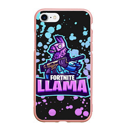 Чехол iPhone 7/8 матовый Fortnite LLAMA