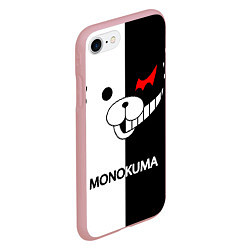 Чехол iPhone 7/8 матовый MONOKUMA, цвет: 3D-баблгам — фото 2