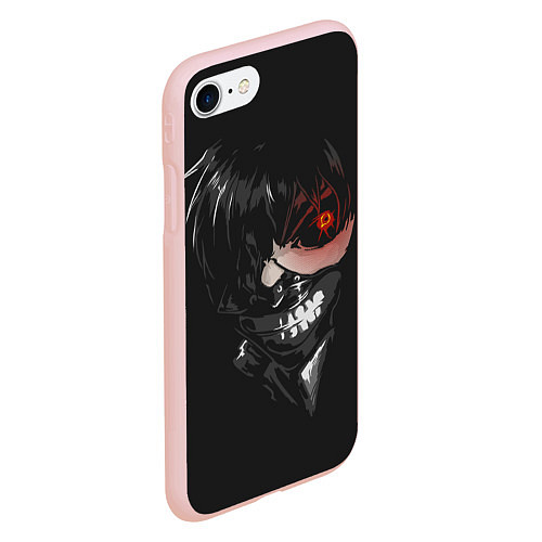 Чехол iPhone 7/8 матовый Tokyo Ghoul / 3D-Светло-розовый – фото 2