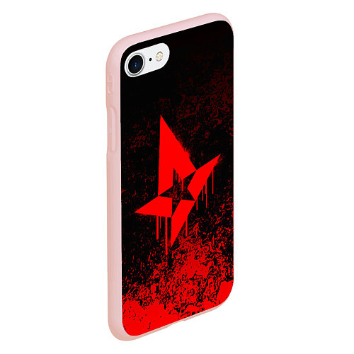 Чехол iPhone 7/8 матовый ASTRALIS / 3D-Светло-розовый – фото 2