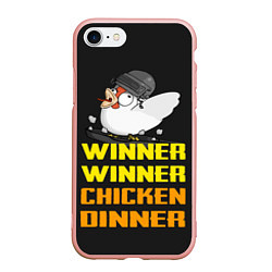 Чехол iPhone 7/8 матовый Winner Chicken Dinner