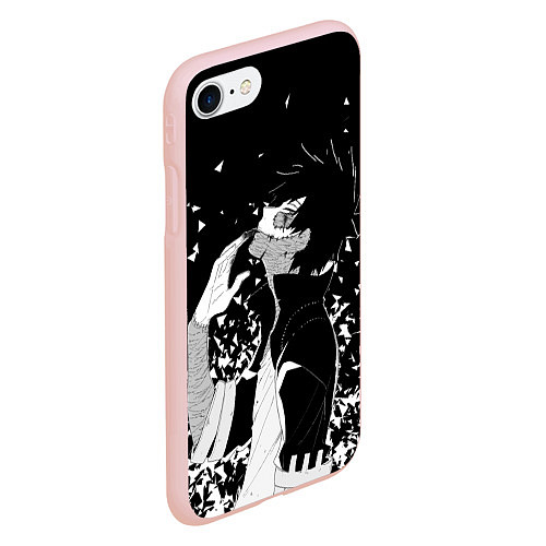 Чехол iPhone 7/8 матовый Даби / 3D-Светло-розовый – фото 2
