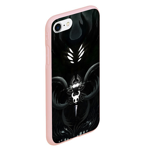 Чехол iPhone 7/8 матовый Hollow Knight / 3D-Светло-розовый – фото 2