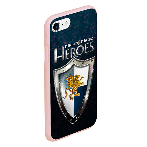 Чехол iPhone 7/8 матовый Heroes of Might and Magic / 3D-Светло-розовый – фото 2