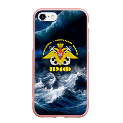 Чехол iPhone 7/8 матовый Военно-морской флот