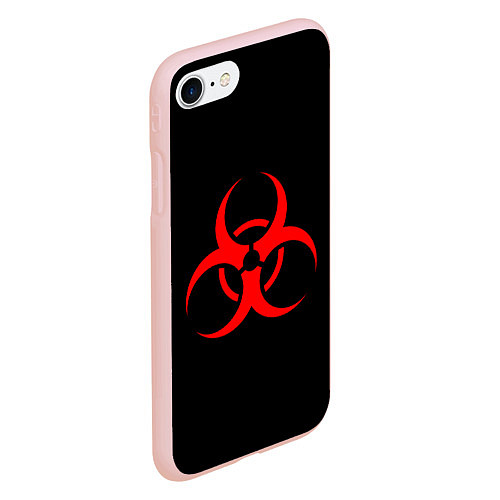 Чехол iPhone 7/8 матовый Plague inc / 3D-Светло-розовый – фото 2