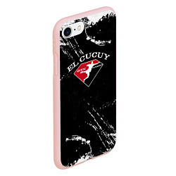 Чехол iPhone 7/8 матовый Tony Ferguson, цвет: 3D-светло-розовый — фото 2