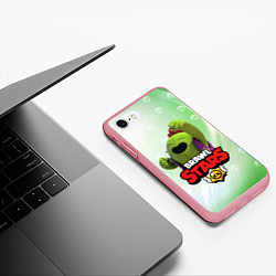 Чехол iPhone 7/8 матовый Spike brawl stars, цвет: 3D-баблгам — фото 2